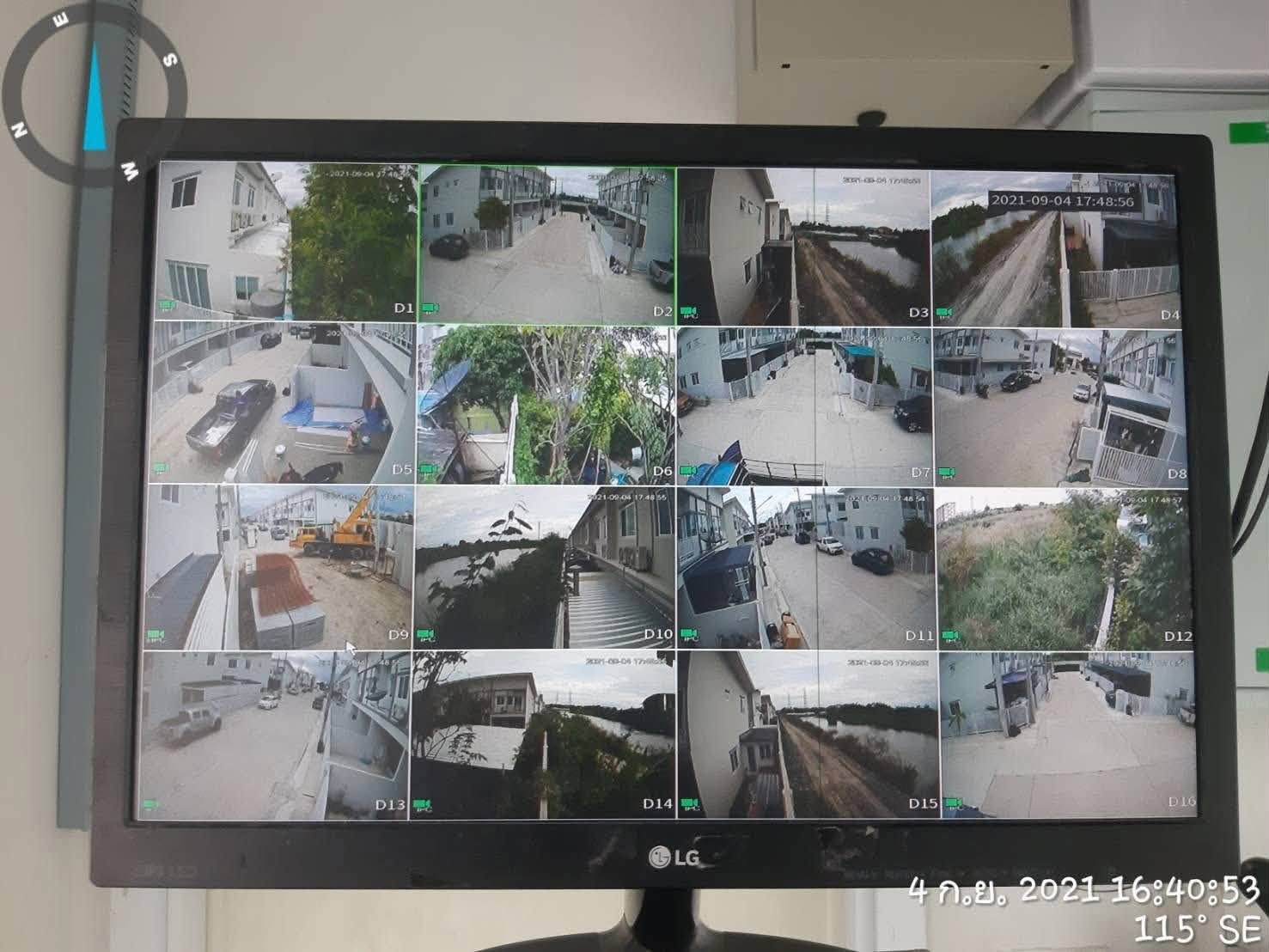 งานระบบกล้องวงจรปิด 31 จุด