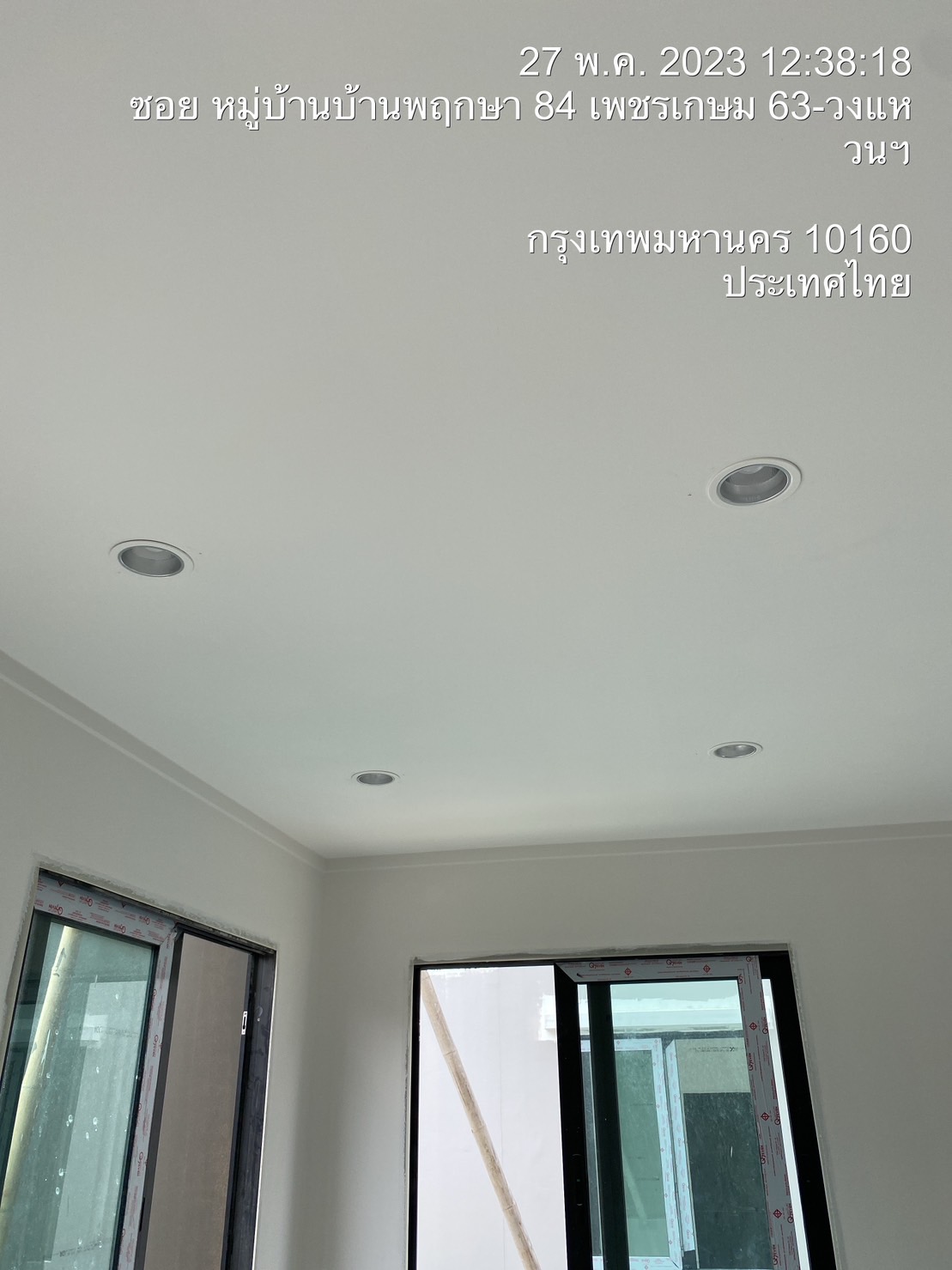 ติดตั้งระบบไฟฟ้า ทาวน์โฮม 3 ชั้น จำนวน 7 ห้อง