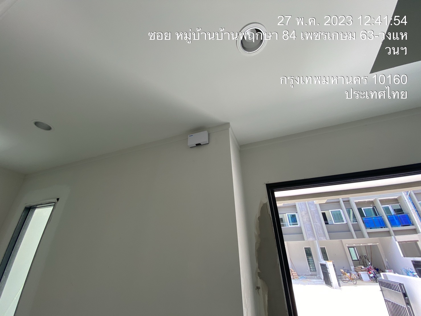 ติดตั้งระบบไฟฟ้า ทาวน์โฮม 3 ชั้น จำนวน 7 ห้อง