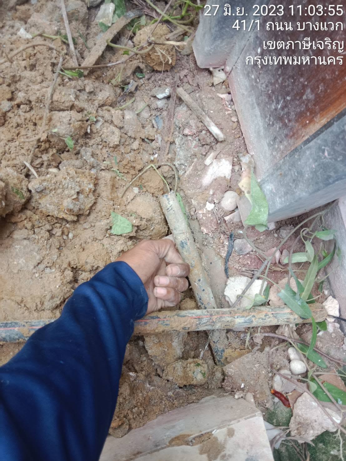 เดินสายไฟเบอร์ออฟติกใหม่ เพราะไม่มีจุดเชื่อมต่อเข้าบ้าน