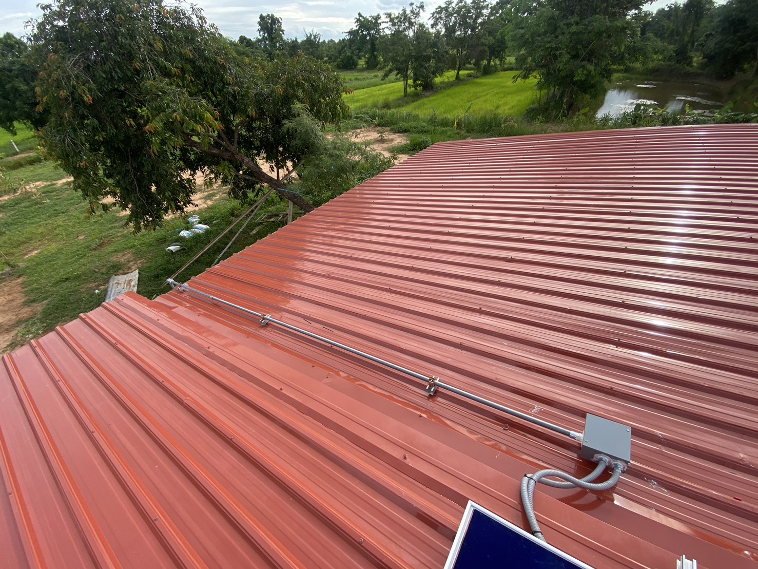 งานติดตั้งโซล่าเซลล์ 10 KW ระบบออฟกริด